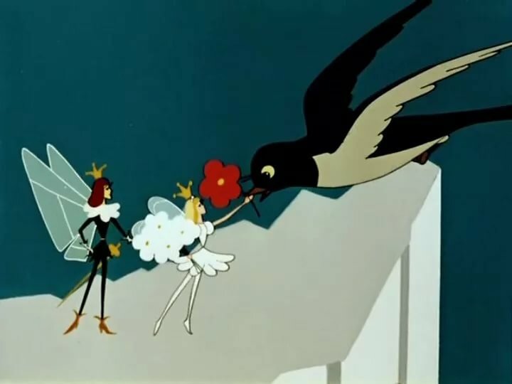 Дюймовочка (Союзмультфильм, 1964 г.) - Советские мультфильмы
