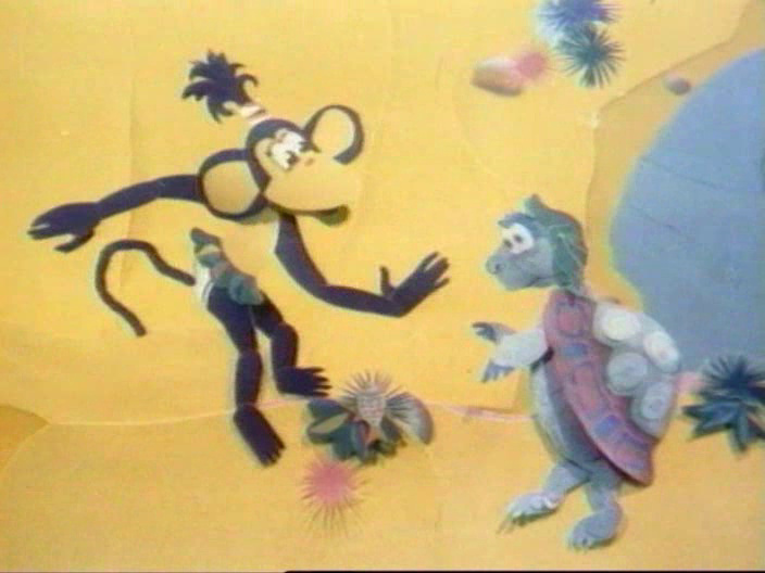 "Обезьяна и черепаха" (САРАТОВТЕЛЕФИЛЬМ, 1992 г.) Советский мультфильм для детей.Смотрите этот мультфильм производства СССР в хорошем качестве бесплатно .