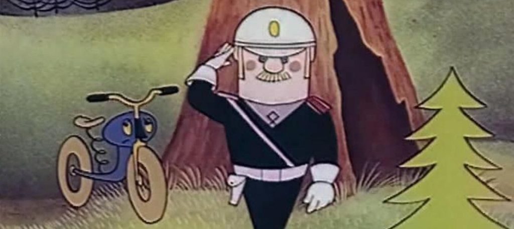 "Бравый инспектор Мамочкин" мультфильм