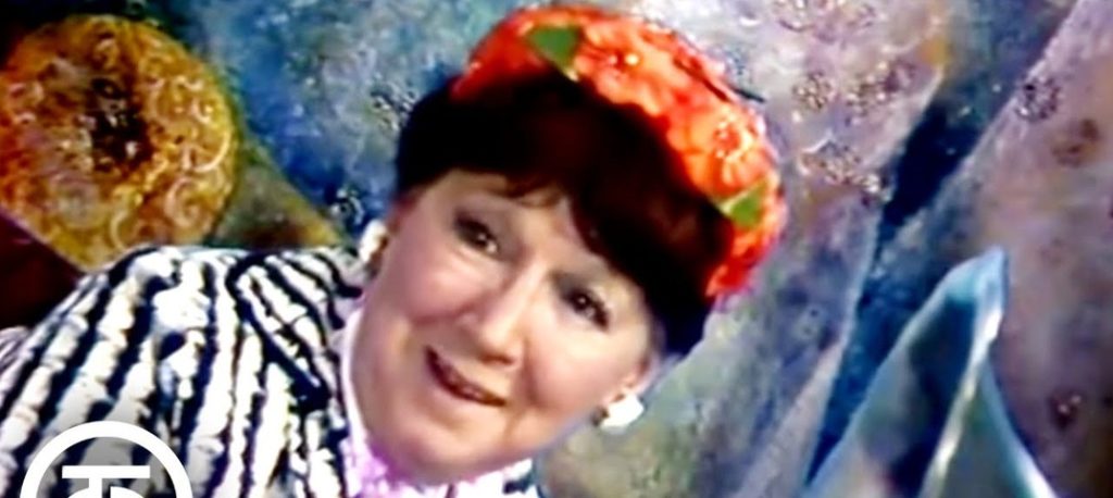 "Будильник" Детская утренняя передача СССР. 1977 г. Встреча с Риной Зелёной